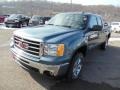 2013 Stealth Gray Metallic GMC Sierra 1500 SLE Extended Cab 4x4  photo #2