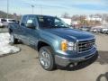 Stealth Gray Metallic - Sierra 1500 SLE Extended Cab 4x4 Photo No. 4