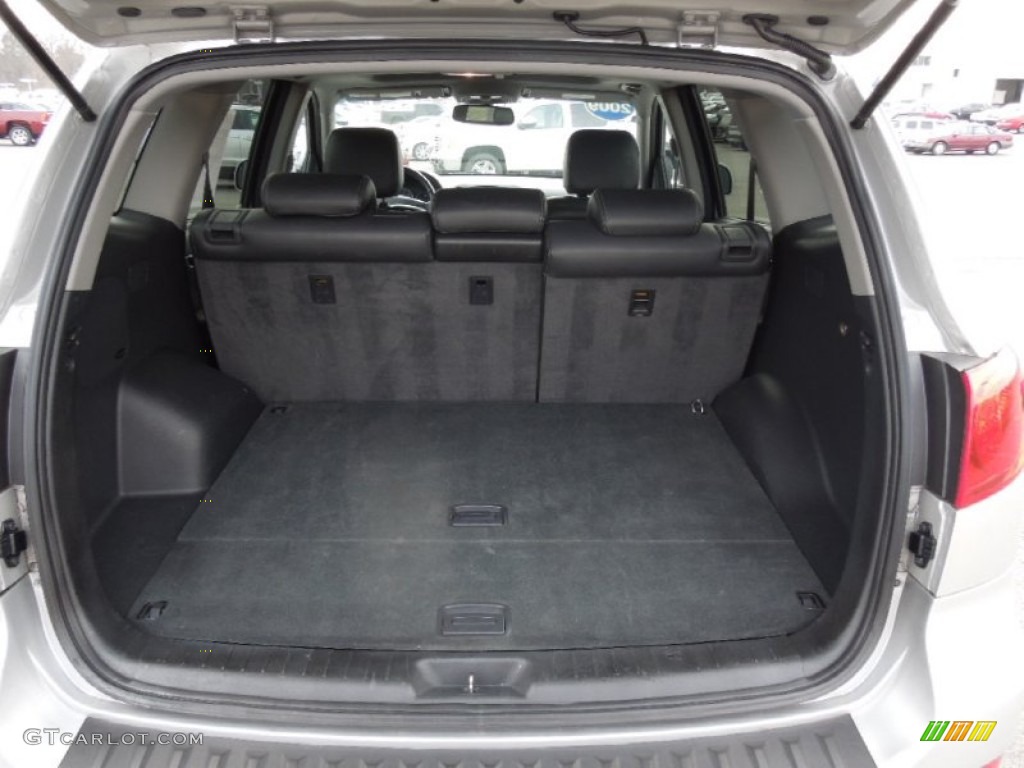 2009 Santa Fe Limited - Bright Silver / Black photo #20