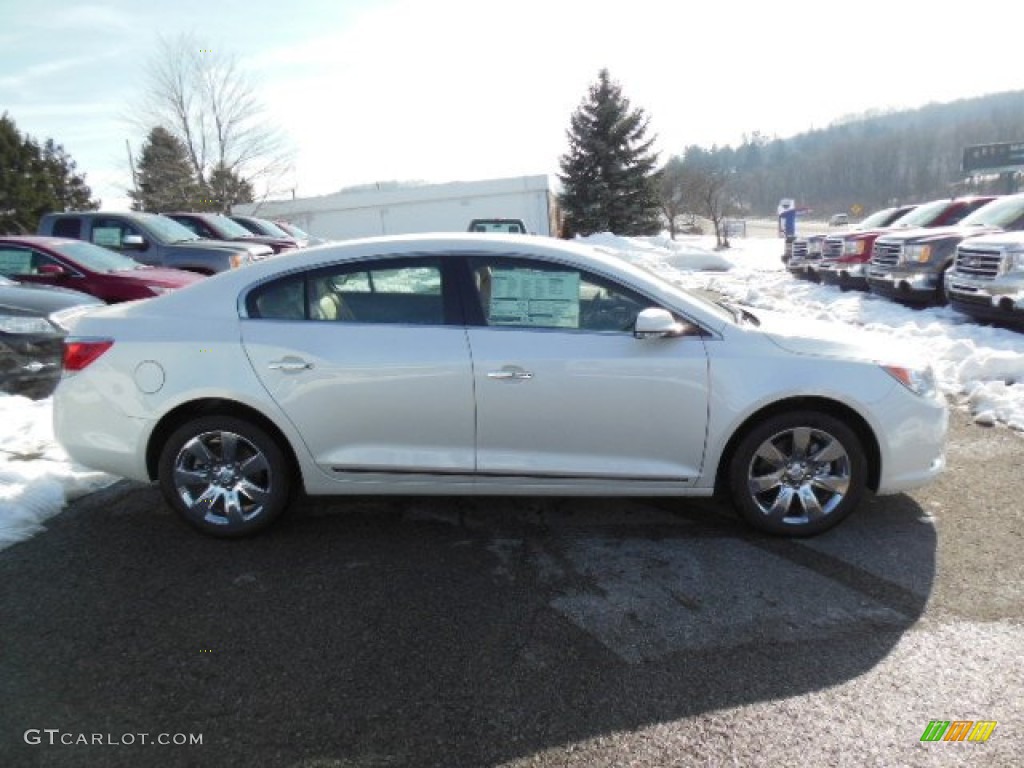 2013 LaCrosse FWD - White Diamond Tricoat / Cashmere photo #5