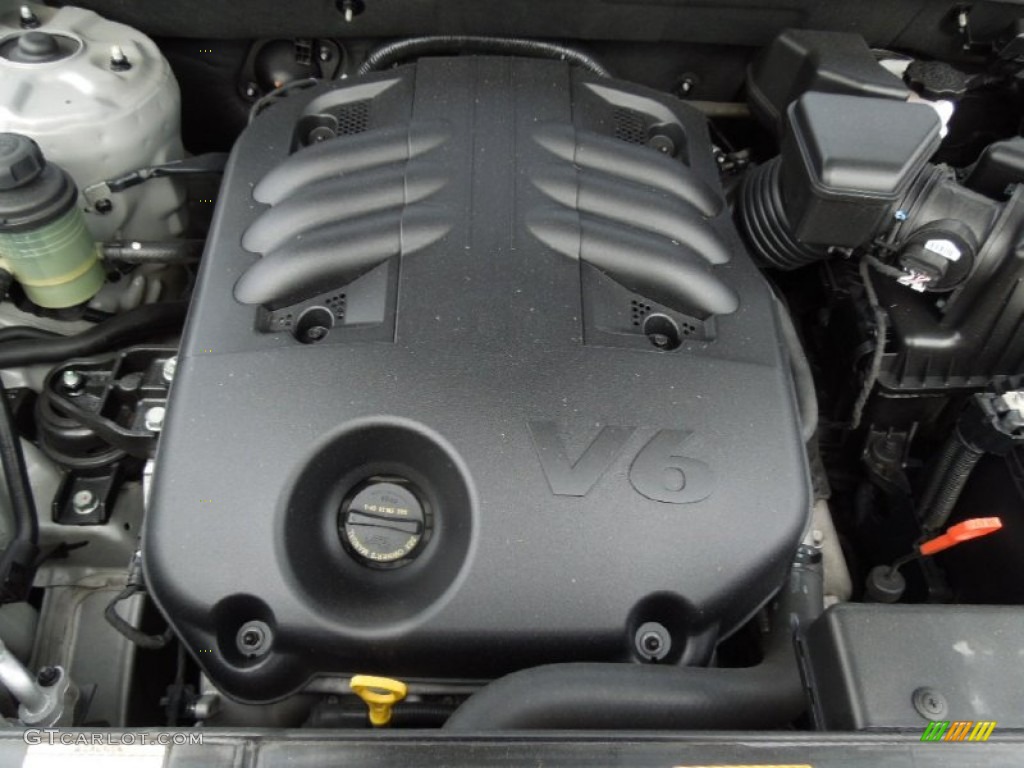 2009 Santa Fe Limited - Bright Silver / Black photo #24