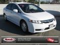 2009 Taffeta White Honda Civic Hybrid Sedan  photo #1