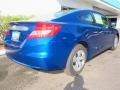 Dyno Blue Pearl - Civic LX Coupe Photo No. 3