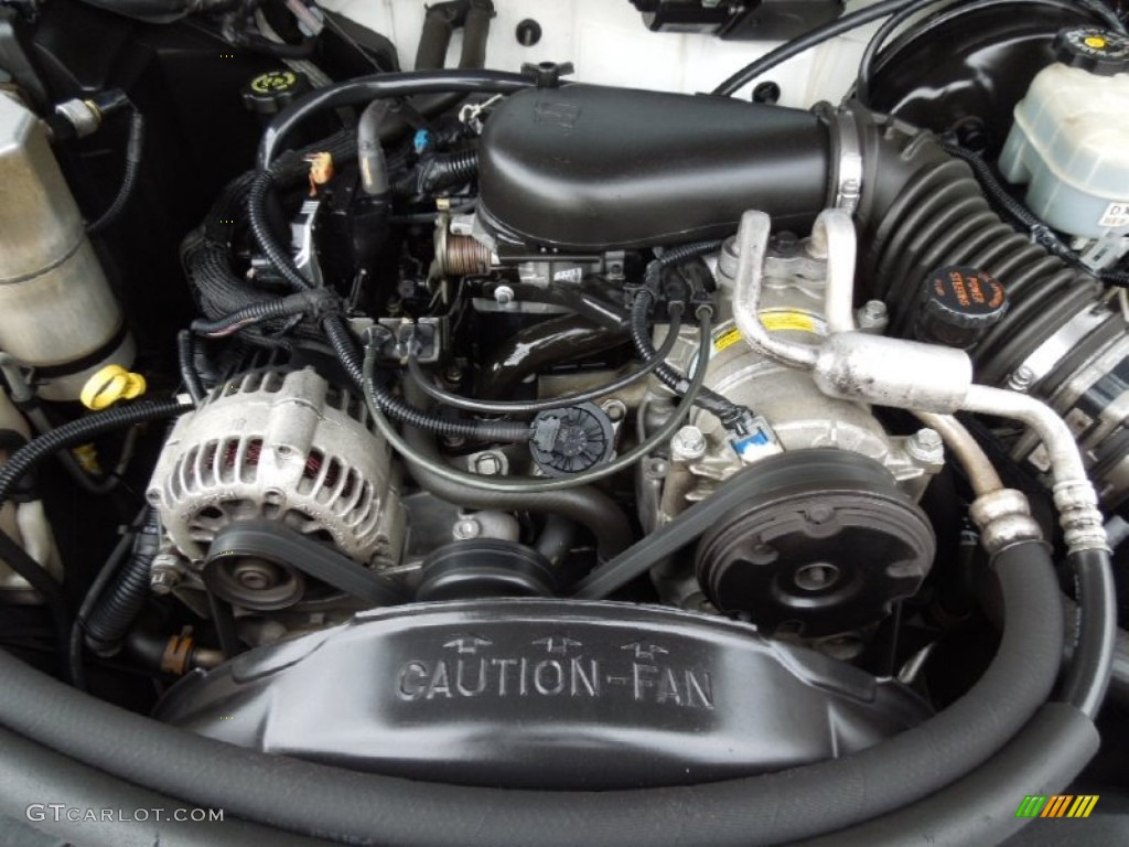 2001 Chevrolet Blazer LS 4.3 Liter OHV 12-Valve Vortec V6 Engine Photo #757...