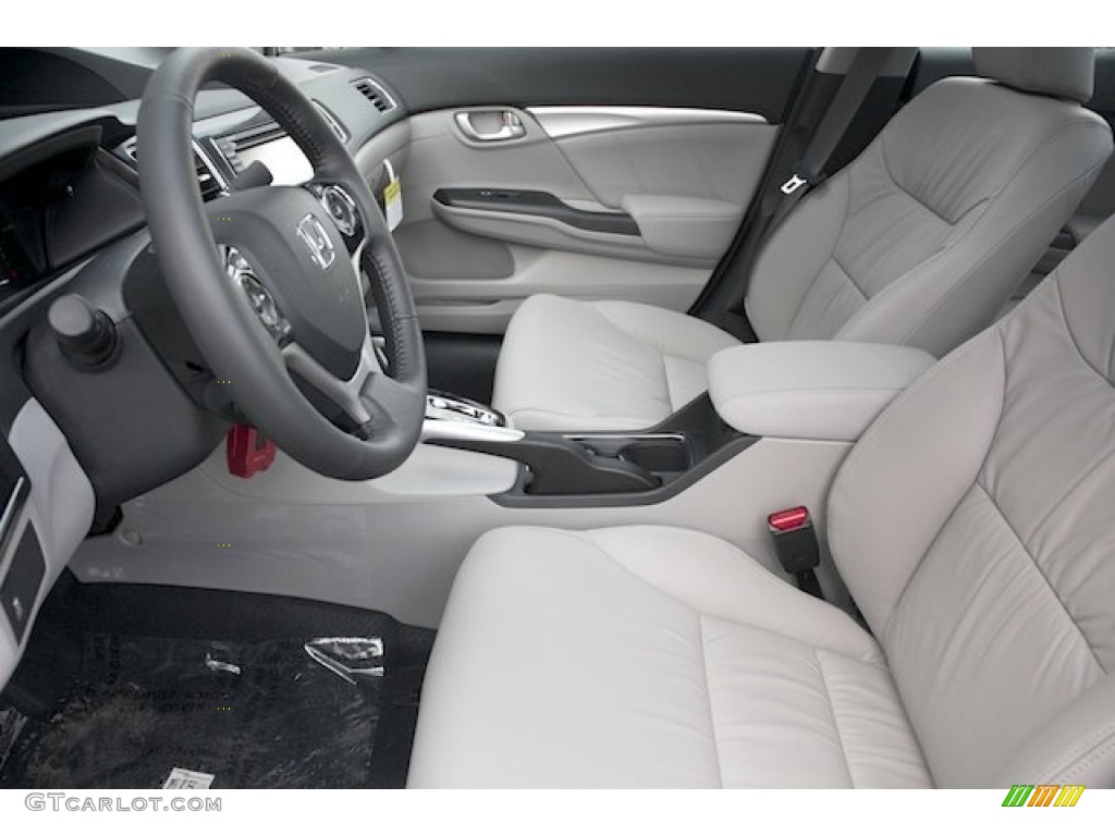 2013 Honda Civic EX-L Sedan Front Seat Photo #75718054