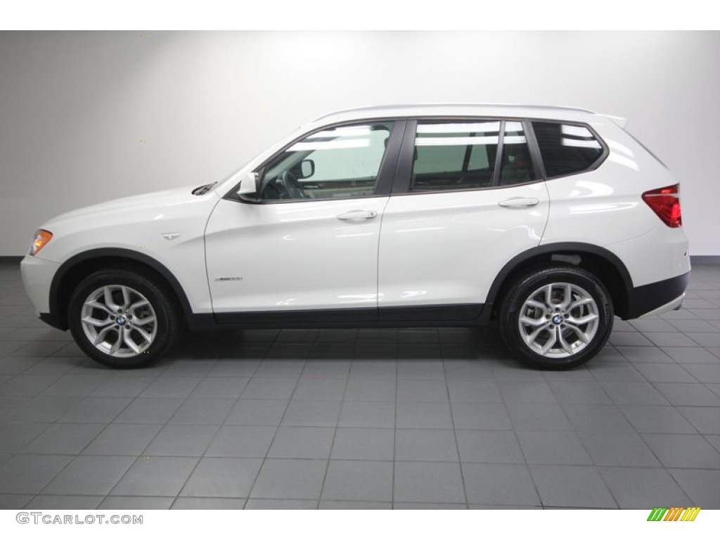 2012 X3 xDrive 35i - Alpine White / Sand Beige photo #2