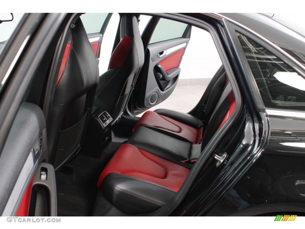 2011 Audi S4 3.0 quattro Sedan Rear Seat Photo #75718200