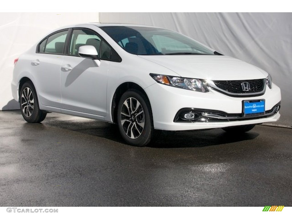 Honda Civic Ex 2013 White