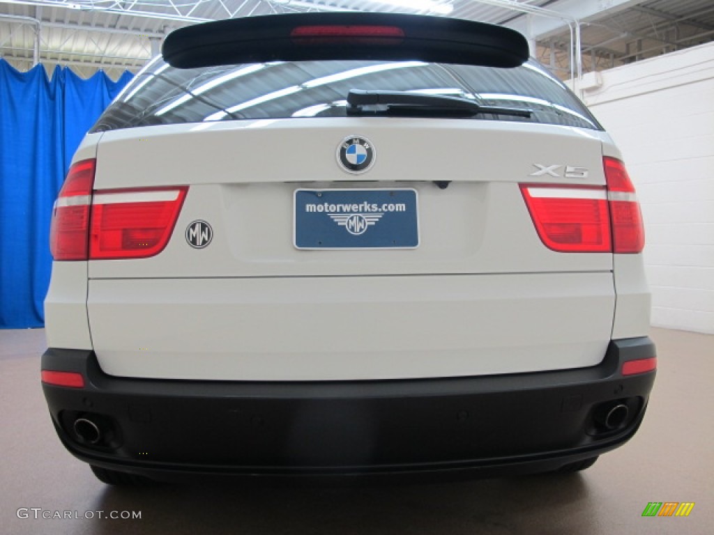 2009 X5 xDrive30i - Alpine White / Black photo #8