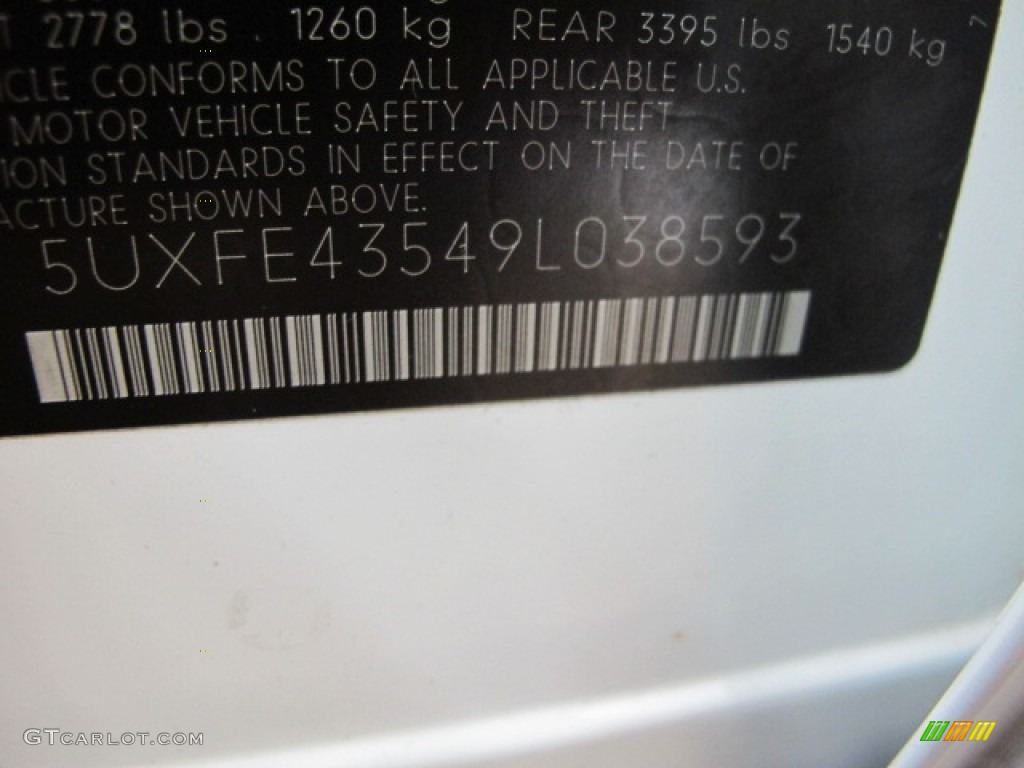 2009 X5 xDrive30i - Alpine White / Black photo #44