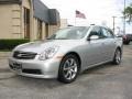 2005 Brilliant Silver Metallic Infiniti G 35 Sedan  photo #7