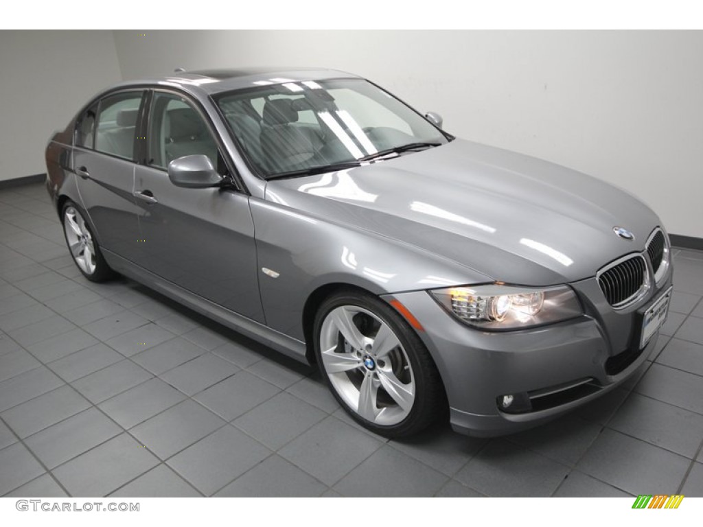 2011 3 Series 335i Sedan - Space Gray Metallic / Gray Dakota Leather photo #8