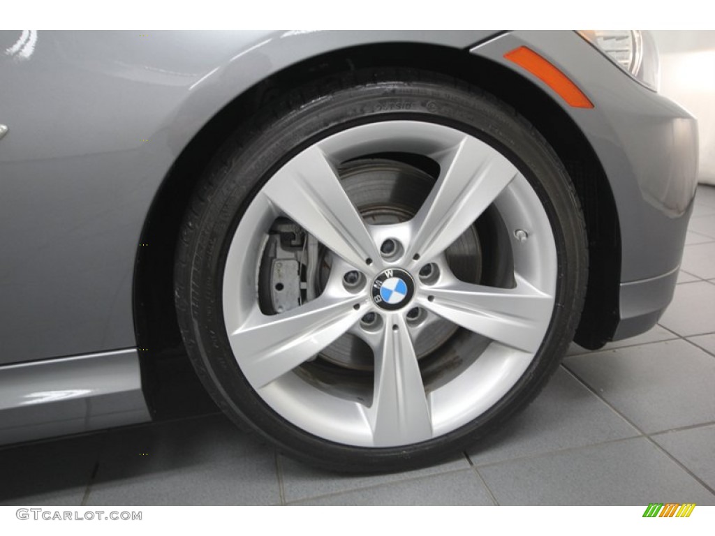 2011 3 Series 335i Sedan - Space Gray Metallic / Gray Dakota Leather photo #9