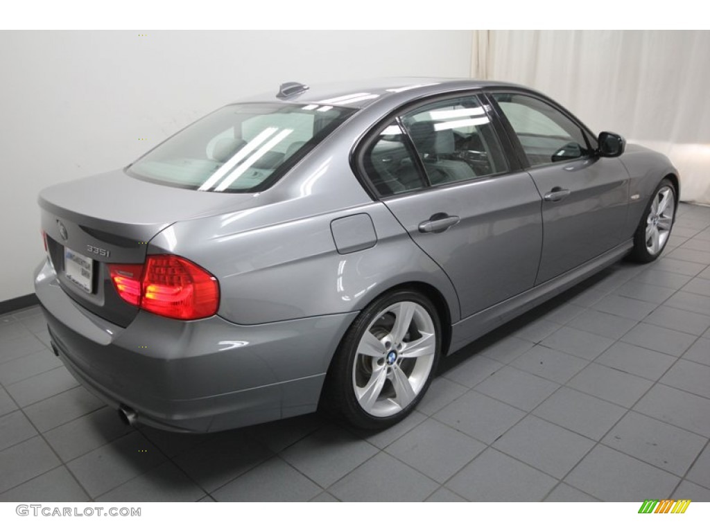 2011 3 Series 335i Sedan - Space Gray Metallic / Gray Dakota Leather photo #11