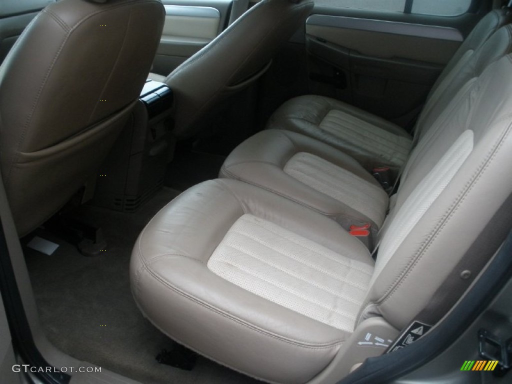 2002 Mercury Mountaineer AWD Rear Seat Photo #75722810