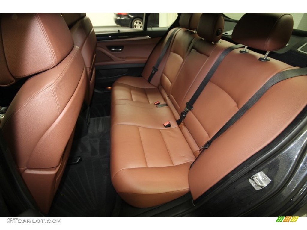 Cinnamon Brown Interior 2011 BMW 5 Series 535i Sedan Photo #75723140