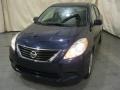 2012 Blue Onyx Metallic Nissan Versa 1.6 SV Sedan  photo #1