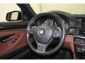 Cinnamon Brown Steering Wheel Photo for 2011 BMW 5 Series #75723363