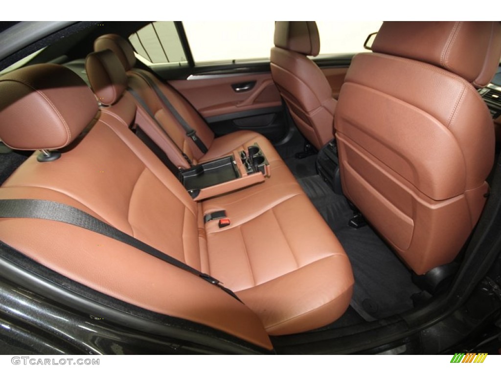 Cinnamon Brown Interior 2011 BMW 5 Series 535i Sedan Photo #75723423