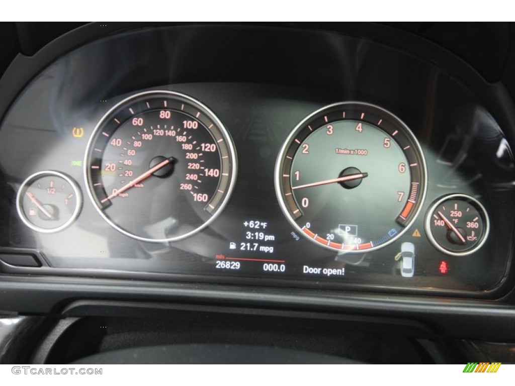 2011 BMW 5 Series 535i Sedan Gauges Photo #75723549