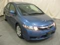 Atomic Blue Metallic - Civic LX Sedan Photo No. 3