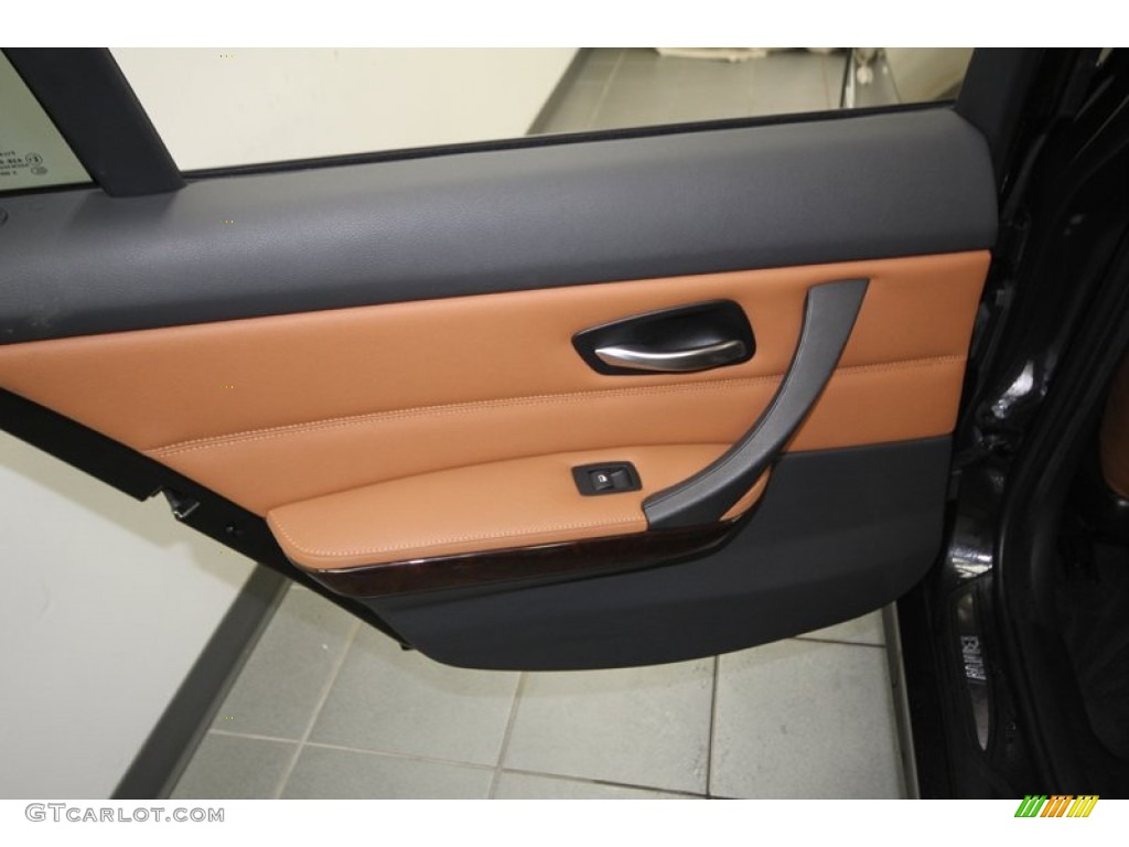 2010 3 Series 328i Sedan - Black Sapphire Metallic / Saddle Brown Dakota Leather photo #27