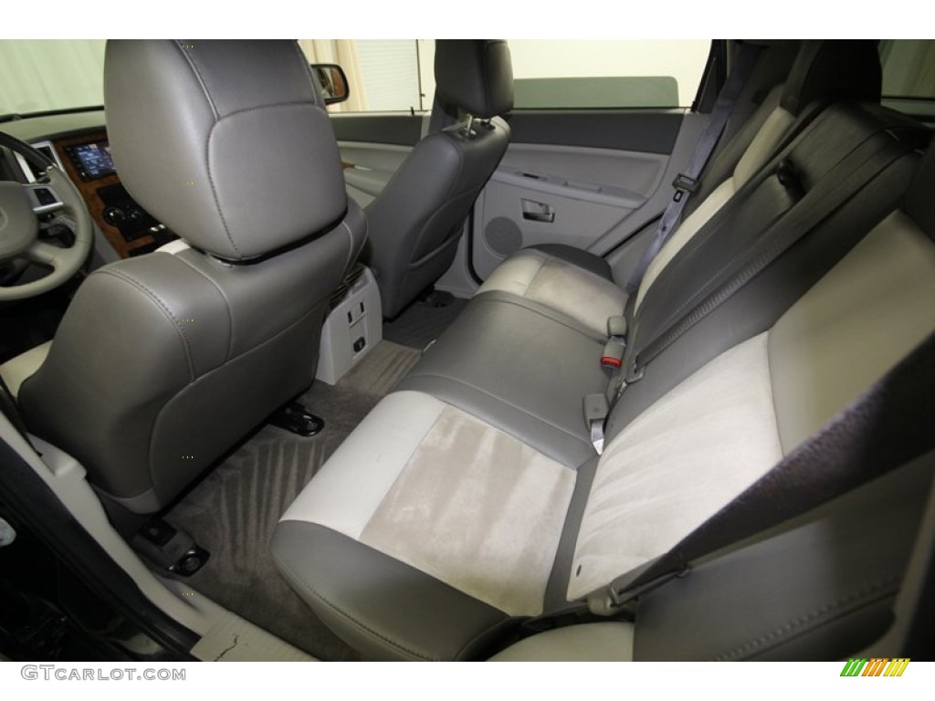 Dark Slate Gray/Light Graystone Royale Leather Interior 2009 Jeep Grand Cherokee Limited Photo #75724677