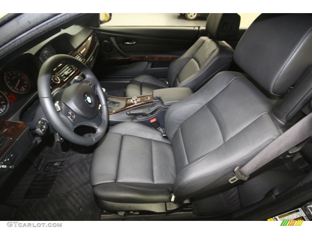 2010 3 Series 335i Convertible - Black Sapphire Metallic / Black photo #3