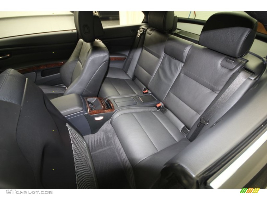 2010 3 Series 335i Convertible - Black Sapphire Metallic / Black photo #13