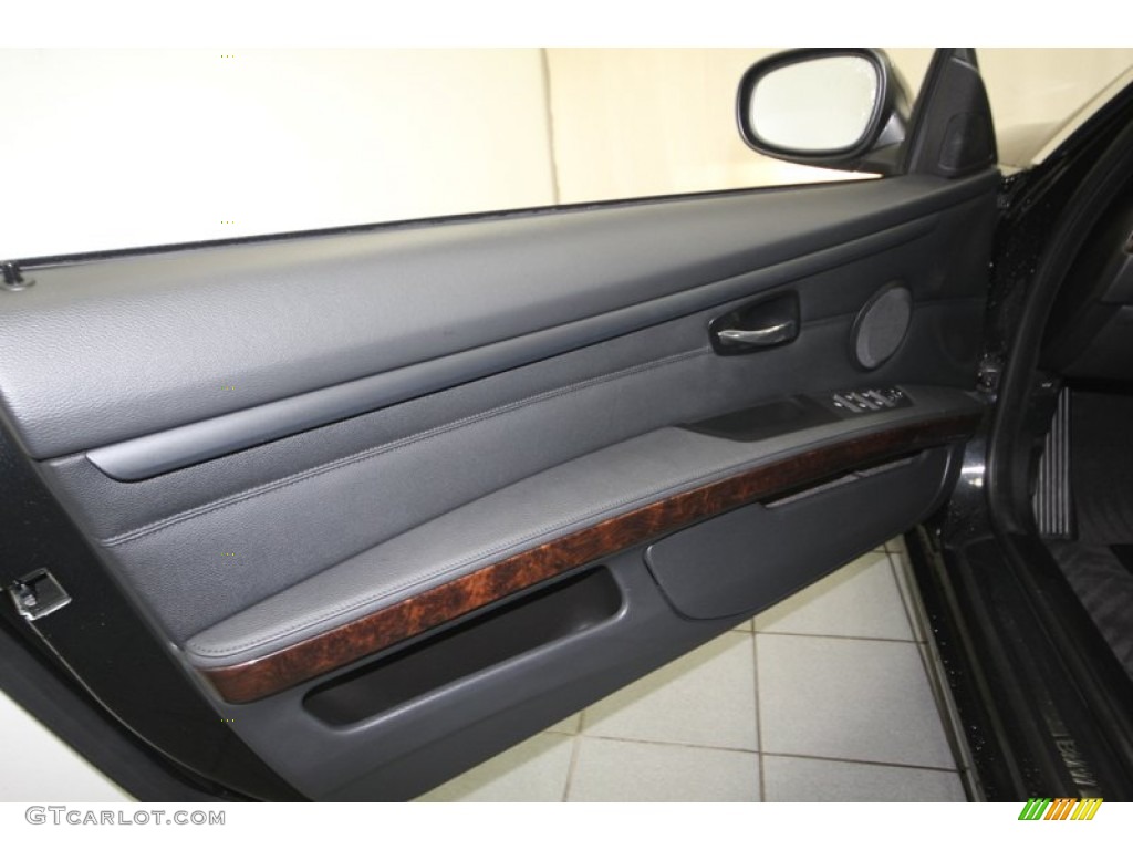 2010 3 Series 335i Convertible - Black Sapphire Metallic / Black photo #14