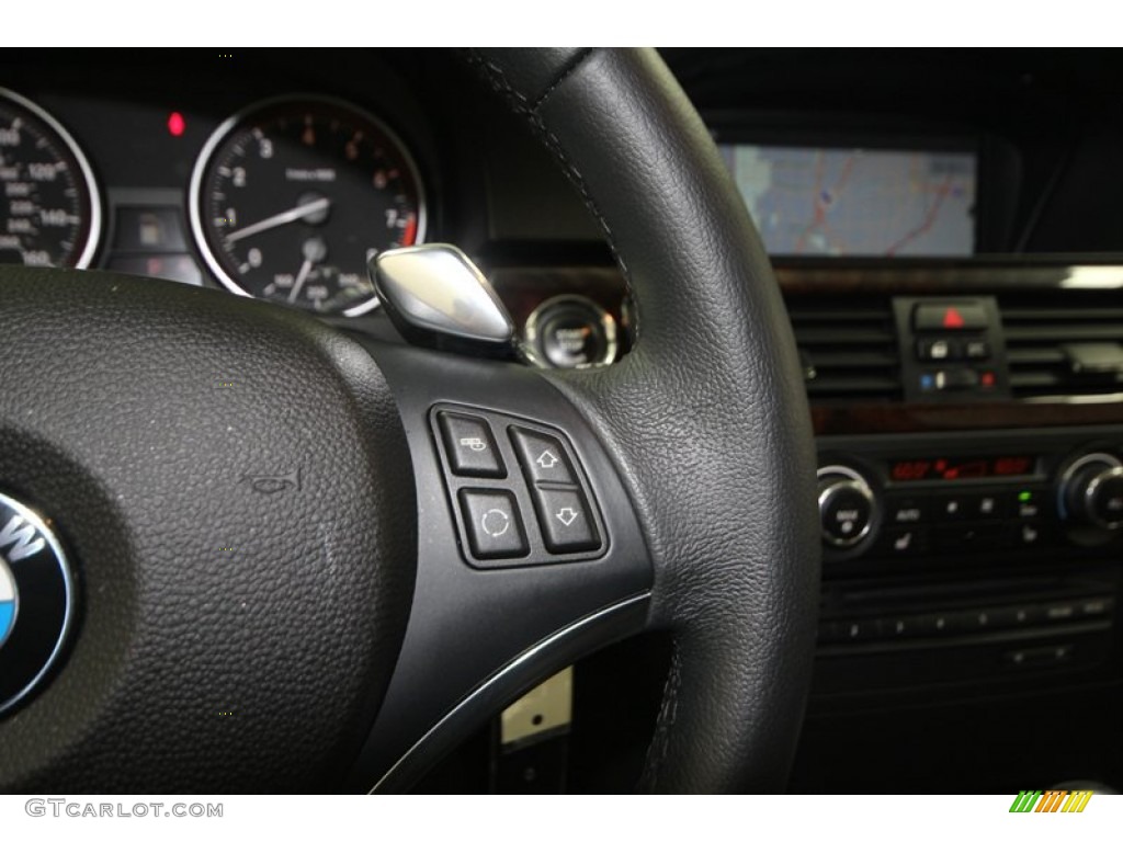 2010 3 Series 335i Convertible - Black Sapphire Metallic / Black photo #25