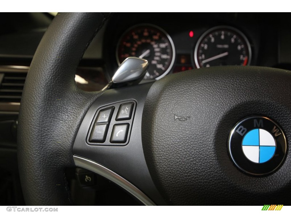 2010 3 Series 335i Convertible - Black Sapphire Metallic / Black photo #26