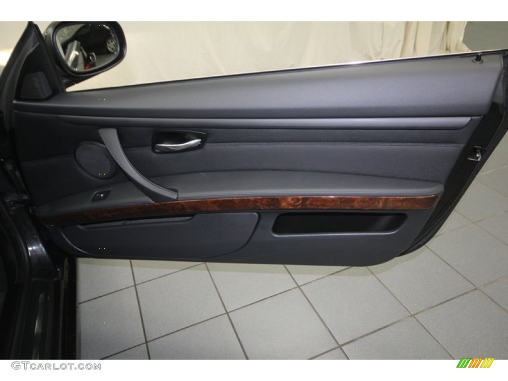 2010 3 Series 335i Convertible - Black Sapphire Metallic / Black photo #33
