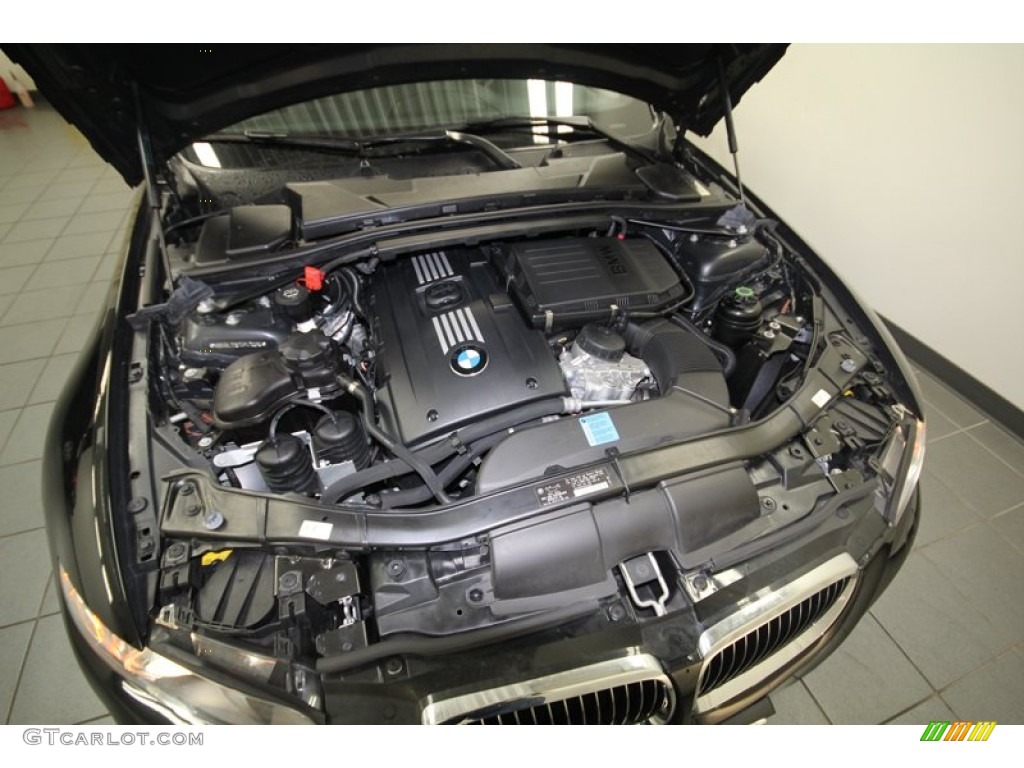 2010 3 Series 335i Convertible - Black Sapphire Metallic / Black photo #35