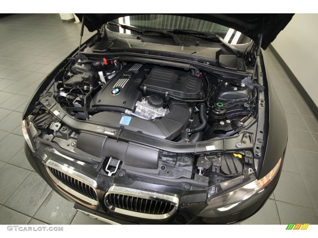 2010 3 Series 335i Convertible - Black Sapphire Metallic / Black photo #36