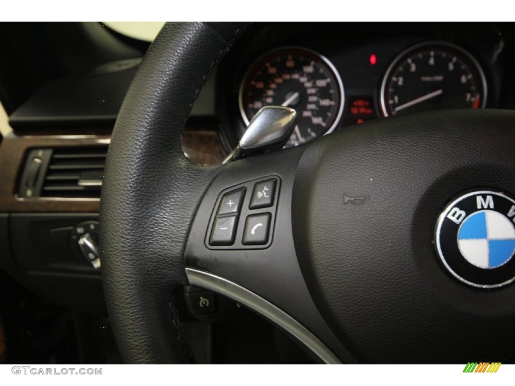 2009 3 Series 335i Convertible - Jet Black / Saddle Brown Dakota Leather photo #26