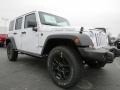 2013 Bright White Jeep Wrangler Unlimited Moab Edition 4x4  photo #4