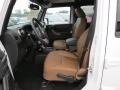 Black/Dark Saddle 2013 Jeep Wrangler Unlimited Moab Edition 4x4 Interior Color