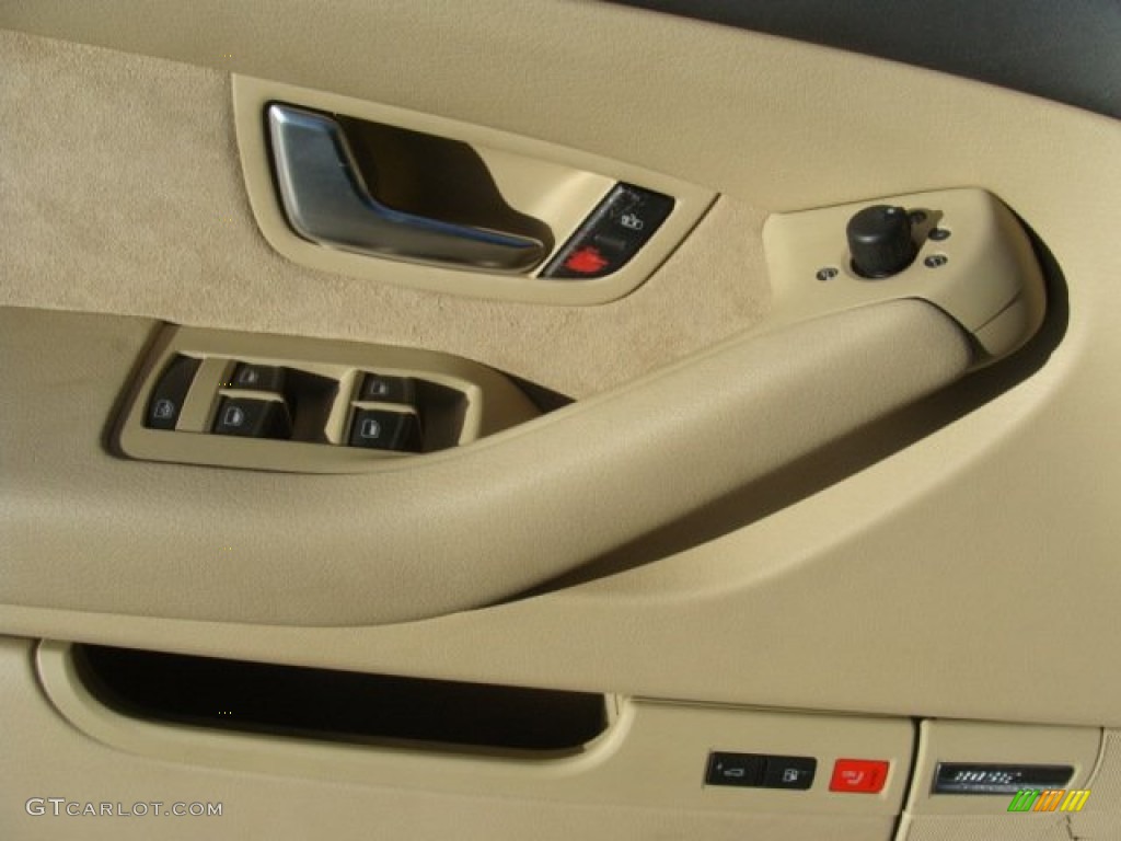 2005 A8 L 4.2 quattro - Night Blue Pearl / Beige photo #8