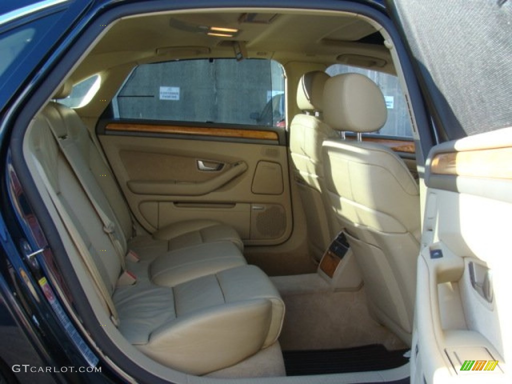 2005 A8 L 4.2 quattro - Night Blue Pearl / Beige photo #20