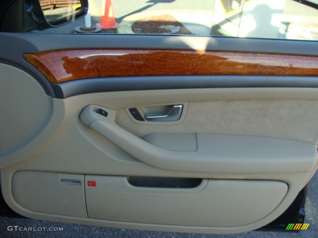 2005 A8 L 4.2 quattro - Night Blue Pearl / Beige photo #21