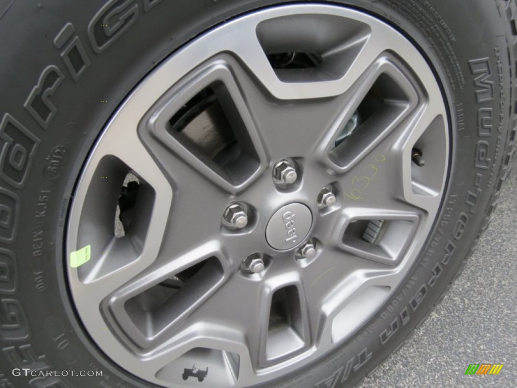 2013 Jeep Wrangler Unlimited Rubicon 4x4 Wheel Photo #75728151