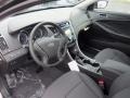 Black 2013 Hyundai Sonata SE Interior Color