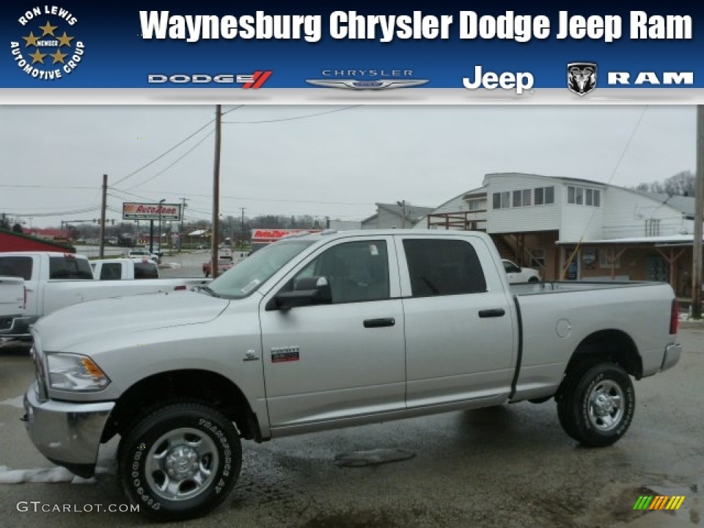 Bright Silver Metallic Dodge Ram 3500 HD