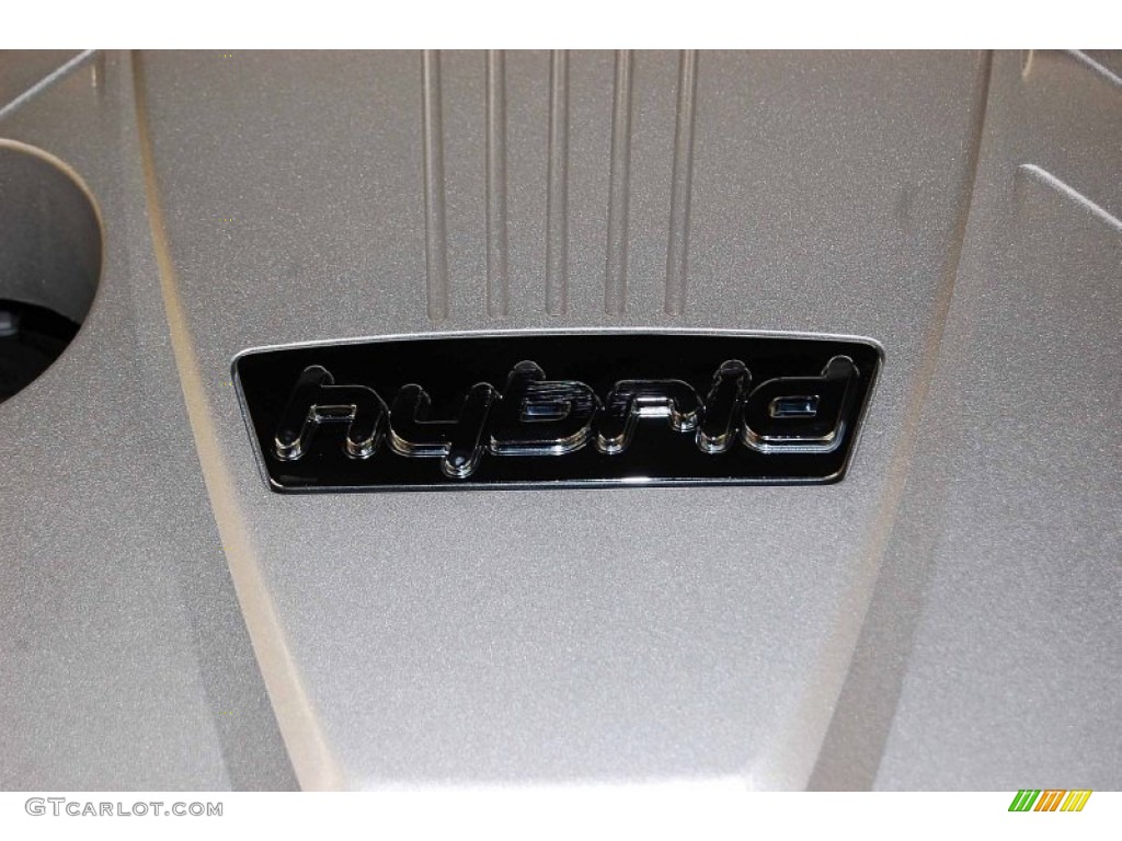 2011 Sonata Hybrid - Hyper Silver Metallic / Gray photo #24