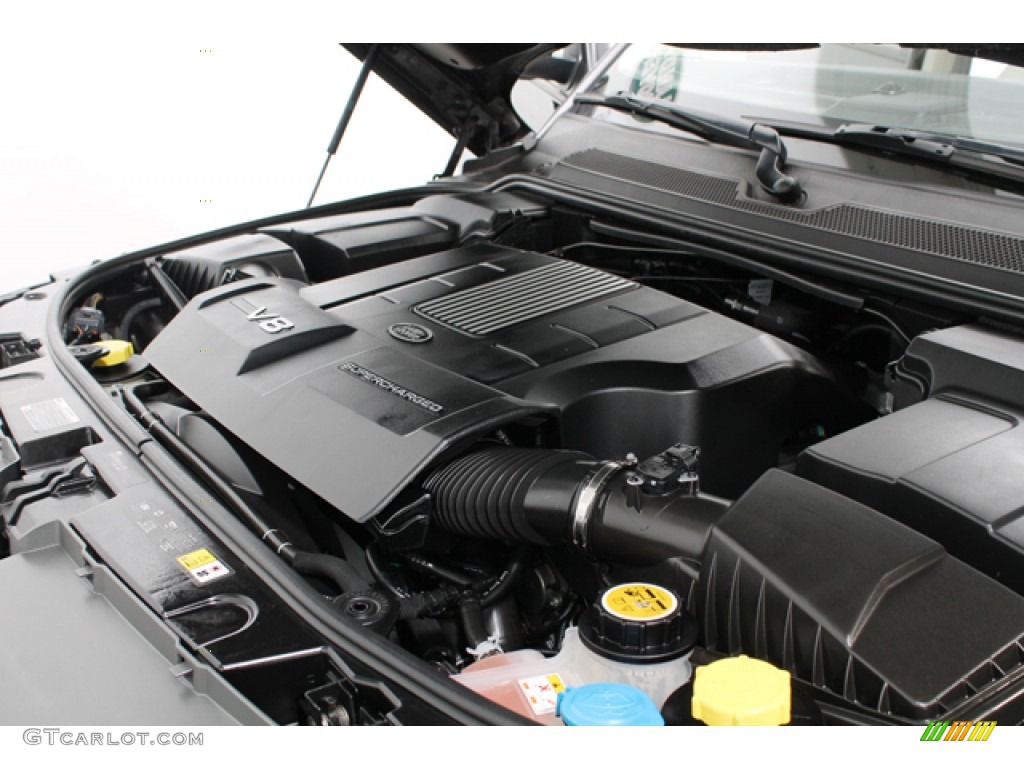 2011 Land Rover Range Rover Sport Supercharged 5.0 Liter Supercharged GDI DOHC 32-Valve DIVCT V8 Engine Photo #75730519