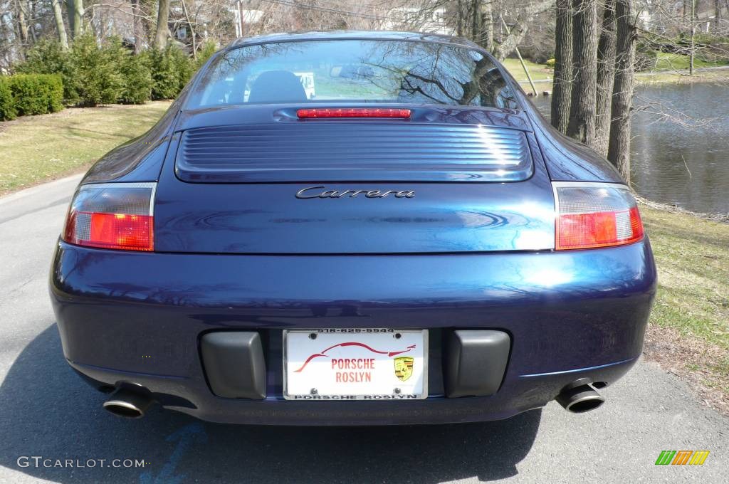 1999 911 Carrera Coupe - Ocean Blue Metallic / Space Grey photo #5