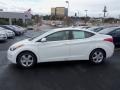 2013 Shimmering White Hyundai Elantra GLS  photo #4