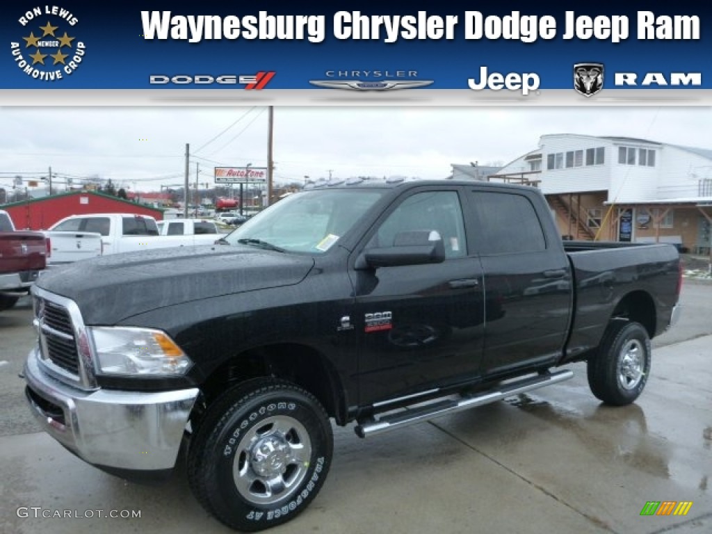 2012 Ram 2500 HD ST Crew Cab 4x4 - Black / Dark Slate/Medium Graystone photo #1