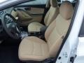 2013 Shimmering White Hyundai Elantra GLS  photo #9